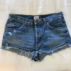 Hudson denim shorts